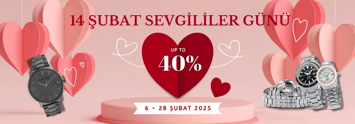 Sevgililer Günü'ne Özel Kampanya: Saatlife.com'da %40'a Varan İndirimler!