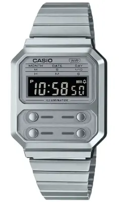 Casio A100WE-7BDF Erkek Kol Saati - 1