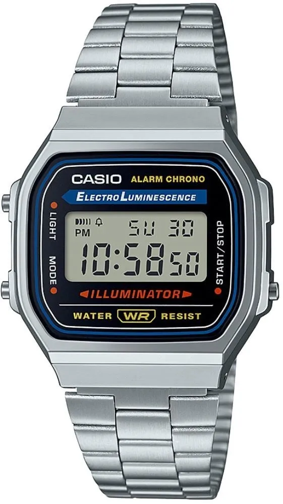 Casio A168WA-1WDF Unisex Kol Saati - 1