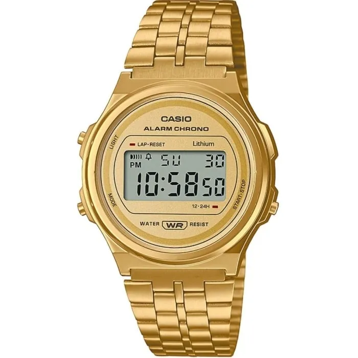 Casio A171WEG-9ADF Kadın Kol Saati - 1