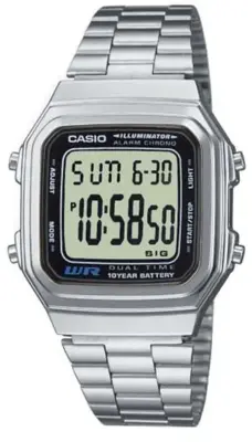 Casio A178WA-1ADF Erkek Kol Saati - 1
