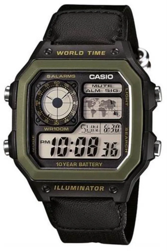 Casio AE-1200WHB-1BVDF Erkek Kol Saati - 1