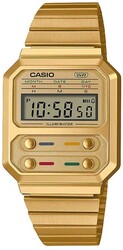 Casio A100WEG-9ADF Erkek Kol Saati - Thumbnail