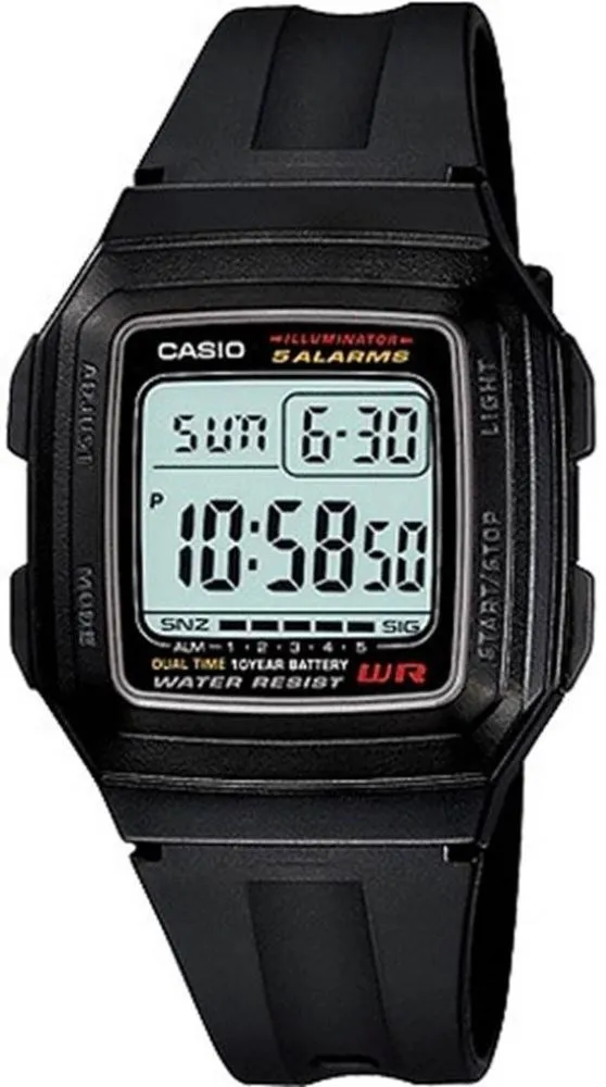 Casio F-201WA-1ADF Erkek Kol Saati - 1