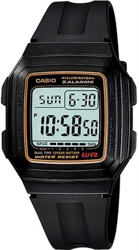 Casio F-201WA-9ADF Erkek Kol Saati - 1