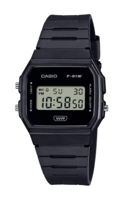 Casio F-91WB-1ADF Erkek Kol Saati - Casio