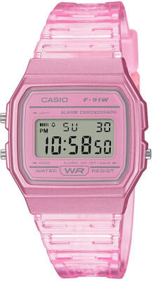 Casio F-91WS-4DF Kadın Kol Saati - Casio