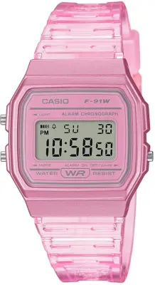 Casio F-91WS-4DF Kadın Kol Saati - 1