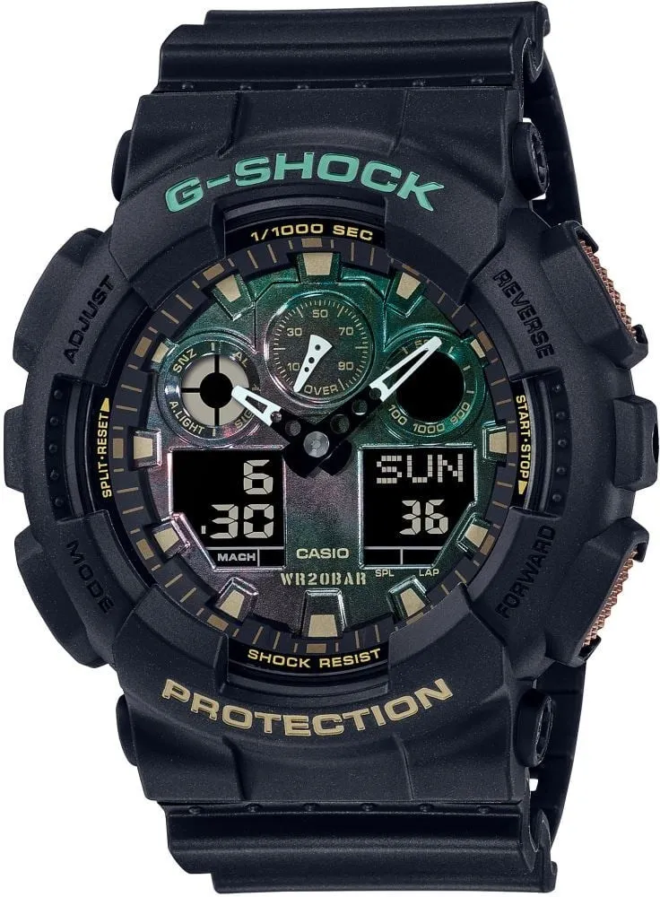 Casio GA-100RC-1ADR Erkek Kol Saati - 1