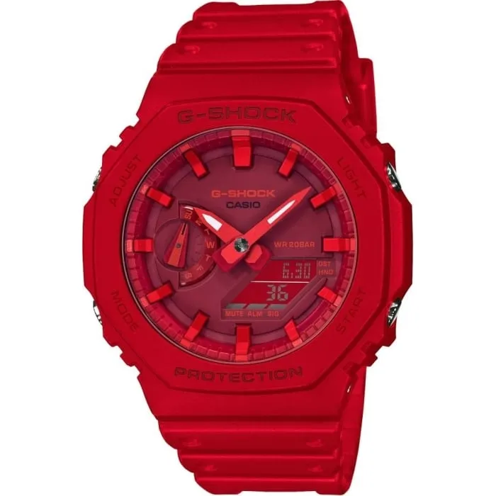 Casio GA-2100-4ADR Erkek Kol Saati - 1