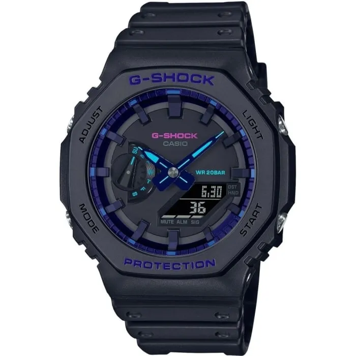 Casio GA-2100VB-1ADR Erkek Kol Saati - 1