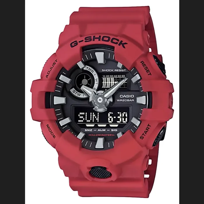 Casio GA-700-4ADR Erkek Kol Saati - 1