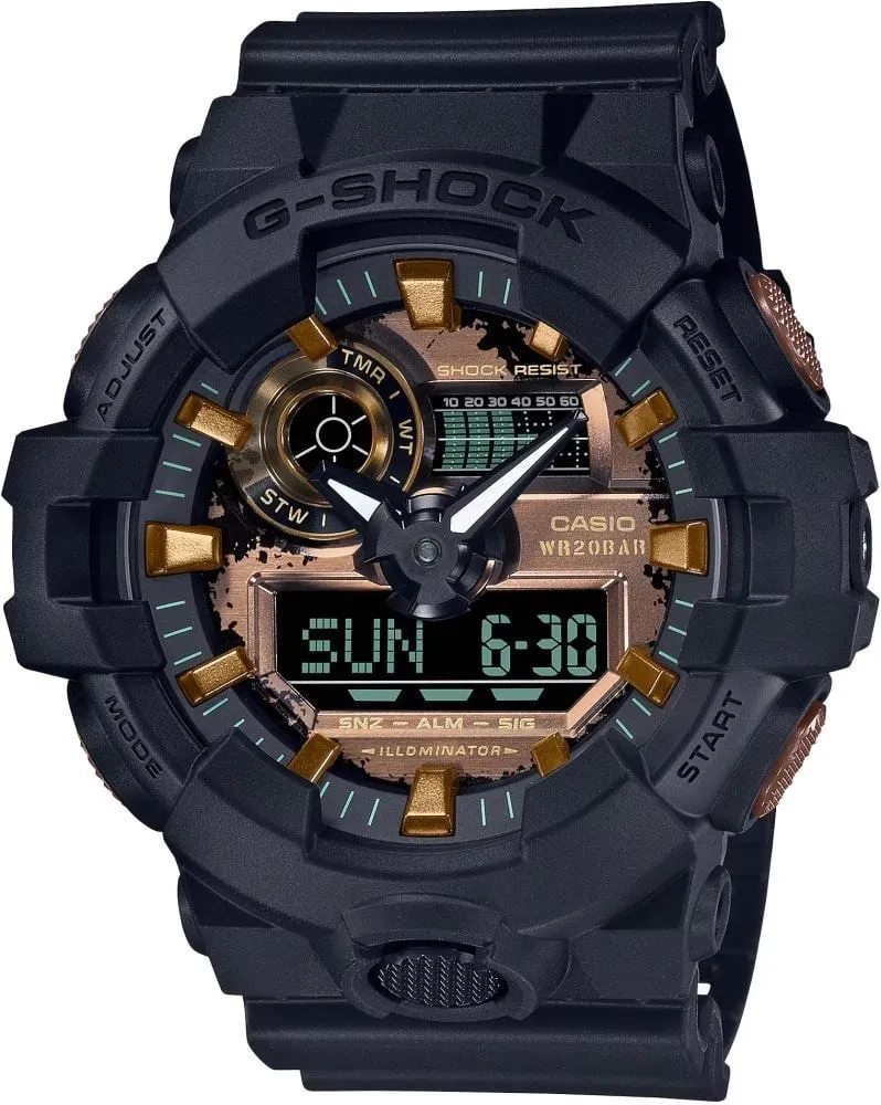 Casio GA-700RC-1ADR Erkek Kol Saati - 1