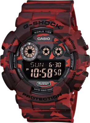 Casio GD-120CM-4DR Erkek Kol Saati - Casio