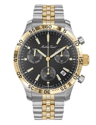 Mathey Tissot H1822CHBN Erkek Kol Saati - Mathey Tissot