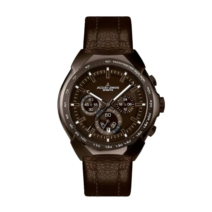 Jacques Lemans JL-11675G Erkek Kol Saati - 1