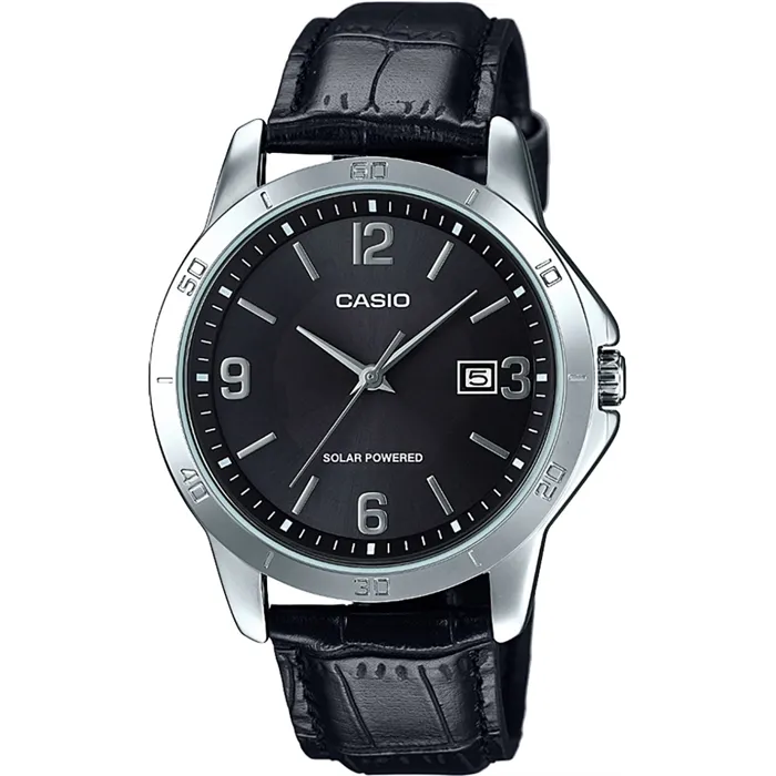 Casio MTP-VS02L-1ADF Güneş Enerjili Erkek Kol Saati - Casio