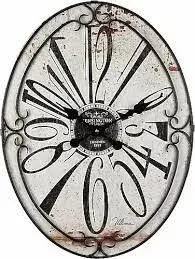 Ultima Regal R814 Ferforje Süslemeli Oval Dekoratif Duvar Saati - 1
