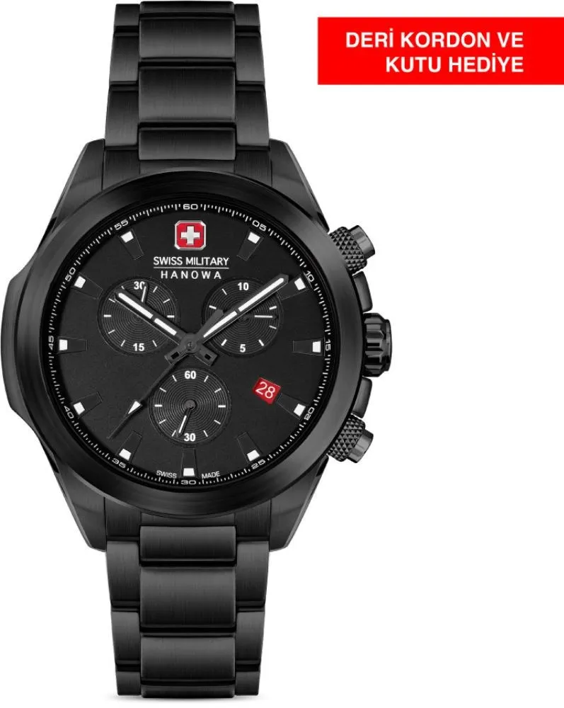 Swiss Military SMWGI0001930-SET Erkek Kol Saati - 1
