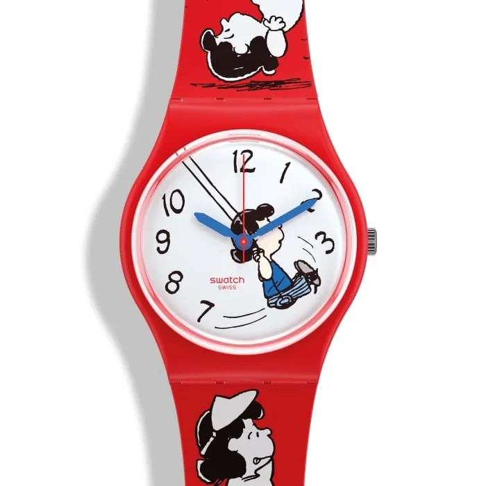 Swatch SO28Z106 Unisex Kol Saati - 1