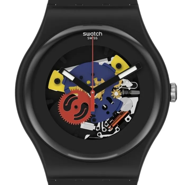 Swatch SO29B107 Unisex Kol Saati - 1