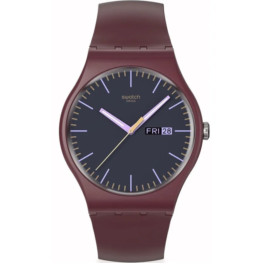 Swatch SO29R707 Unisex Kol Saati - 1