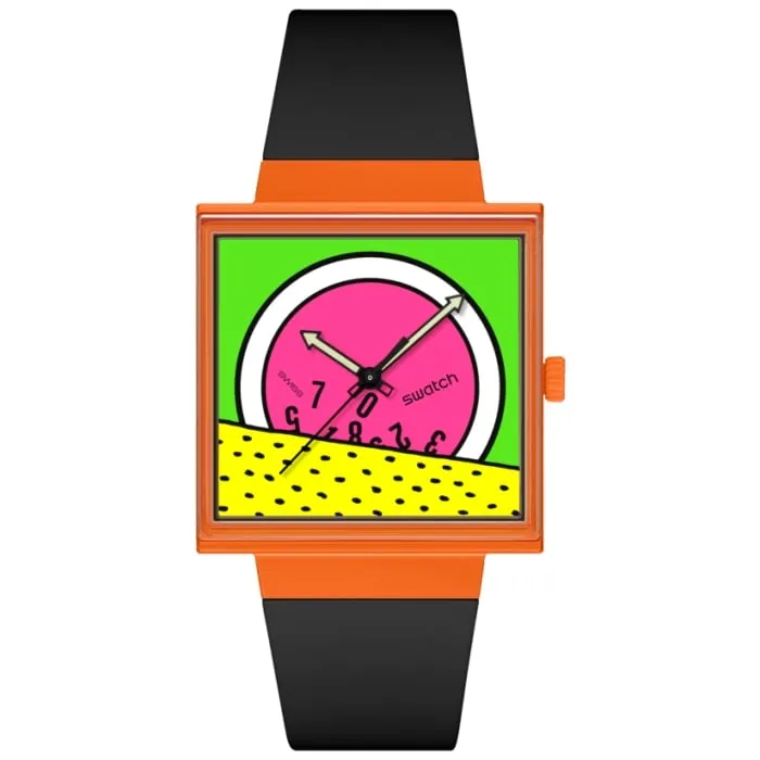 Swatch SO34Z101 Unisex Kol Saati - 1