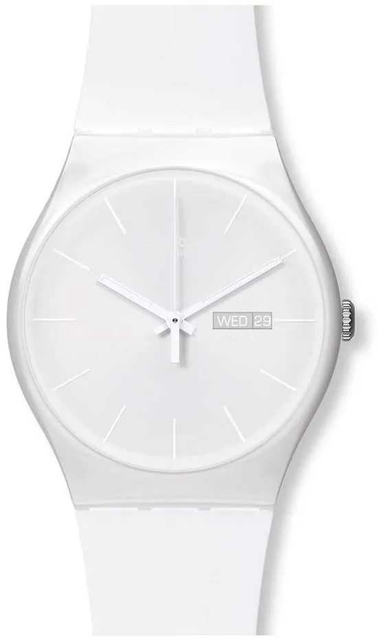 Swatch SUOW701 WHITE REBEL Erkek Kol Saati - Swatch