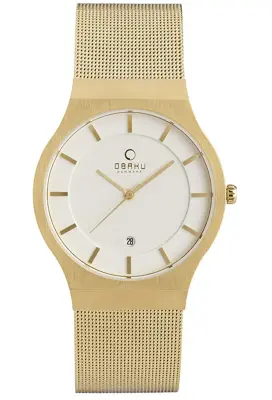 Obaku Denmark V123GDGIMG Erkek Kol Saati - 1