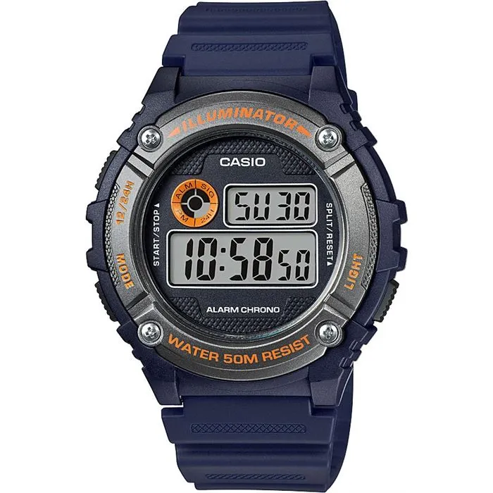 Casio W-216H-2BVDF Erkek Kol Saati - 1