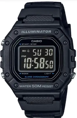 Casio W-218H-1BVDF Erkek Kol Saati - 1