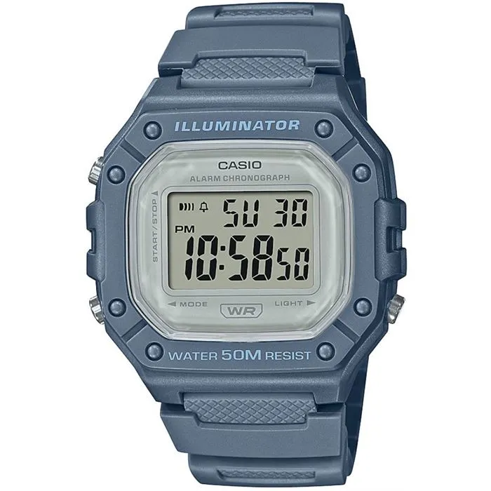 Casio W-218HC-2AVDF Kadın Kol Saati - 1