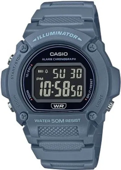 Casio W-219HC-2BVDF Erkek Kol Saati - 1