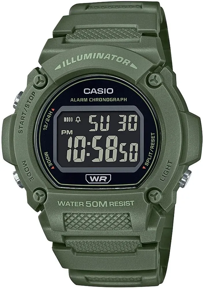Casio W-219HC-3BVDF Erkek Kol Saati - 1